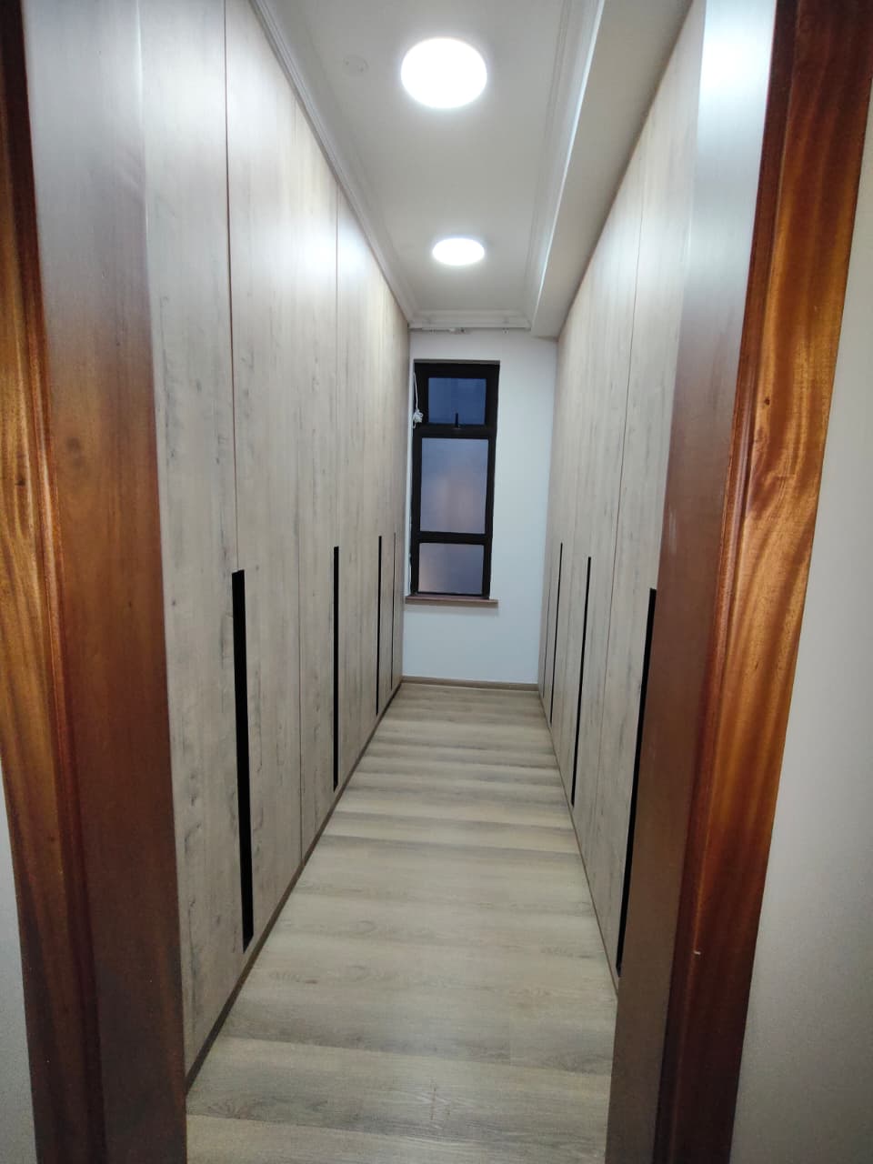 Custom built-in wardrobe walk-in closet